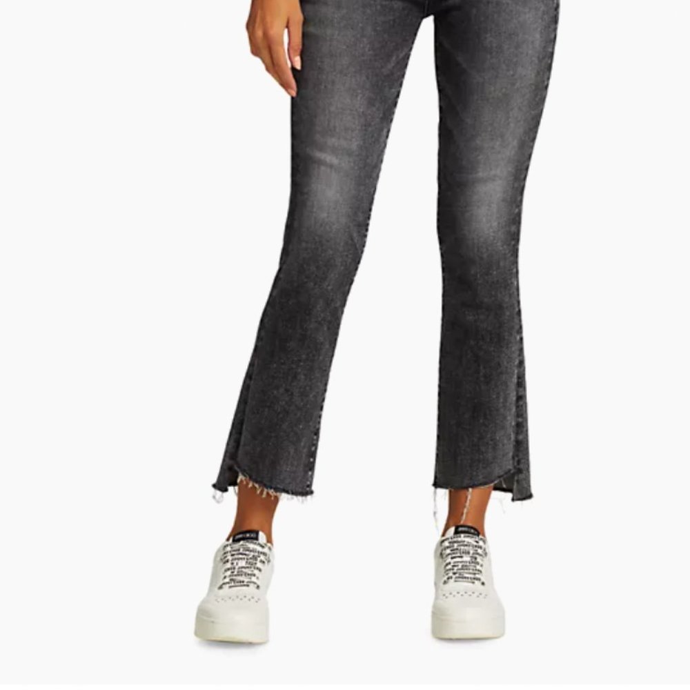 The Insider Crop Step Fray, Wash: Train Stops